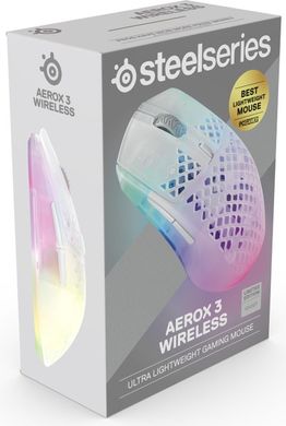 Мышь STEELSERIES Aerox 3 Wireless Ghost (62610)