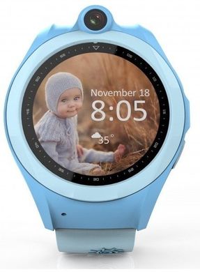 Дитячий GPS годинник-телефон GOGPS ME K19 Blue