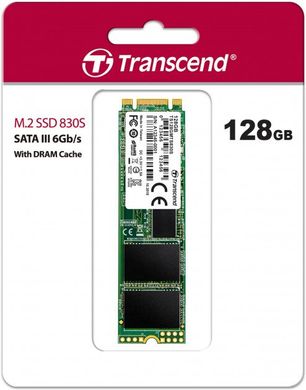 SSD-накопитель Transcend MTS830S 128 GB (TS128GMTS830S)