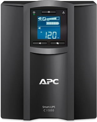 Источник бесперебойного питания APC Smart-UPS C 1500VA Tower LCD с SmartConnect (SMC1500IC)