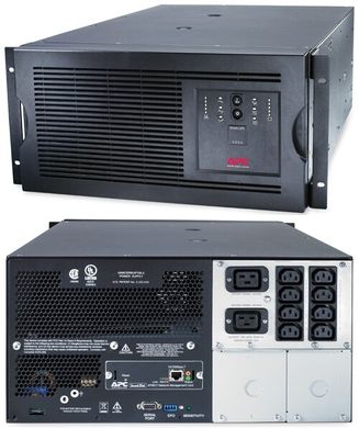 Джерело безперебійного живлення APC Smart-UPS 5000VA Rack/ Tower (SUA5000RMI5U) (26680)