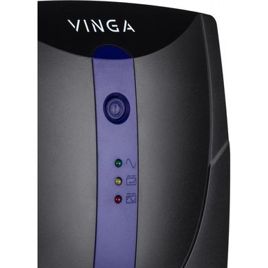 Джерело безперебійного живлення Vinga LED 600VA plastic case (VPE-600P)