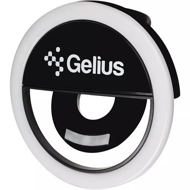 Кільцева лампа для селфі Gelius Pro GP-SR001 Black