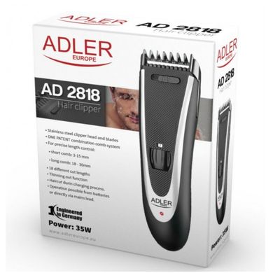 Машинка для стрижки волосся Adler AD 2818