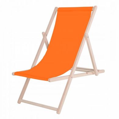 Шезлонг (кресло-лежак) деревянный Springos DC0001 OR