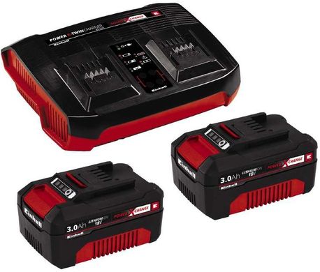 Акумулятор і зарядний пристрій для електроінструменту Einhell PXC Starter Kit (4512083)