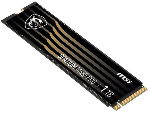 SSD накопитель MSI Spatium M480 Pro 1 TB (S78-440L1G0-P83)