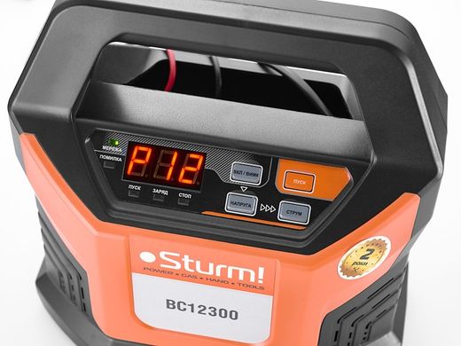 Інтелектуальний зарядний пристрій Sturm BC12300
