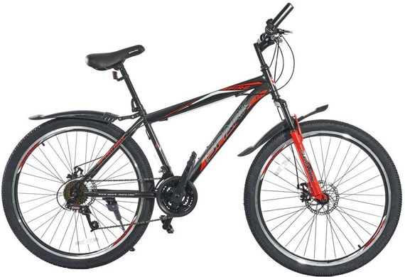 Велосипед Spark Fire 27.5-ST-19-AM-D чорний з червоним (148476)