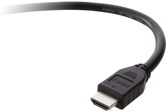 Кабель Belkin HDMI (AM/AM) High Speed w/Ethernet 3м Nickel plated (F3Y017BT3M-BLK)