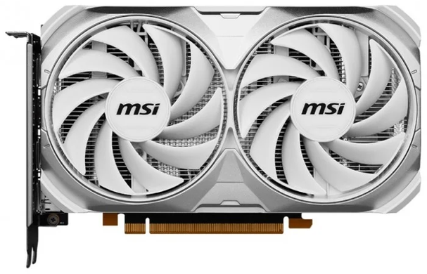 Видеокарта MSI GeForce RTX 4060 VENTUS 2X WHITE OC 8192MB (RTX 4060 VENTUS 2X WHITE 8G OC)
