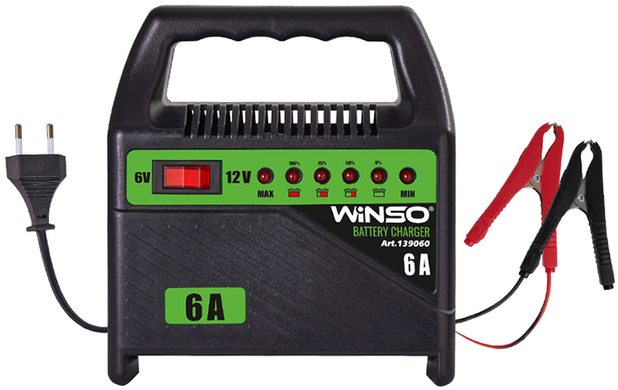 Зарядний пристрій для акумулятора Winso 139060