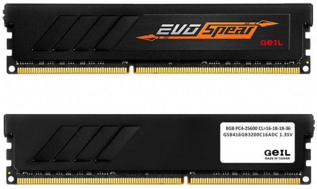 Оперативна пам'ять Geil 32 GB DDR4 3200 MHz EVO Spear (GSB432GB3200C16BDC)