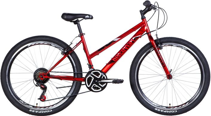 Велосипед 26" Discovery Passion 2021 (красный) (OPS-DIS-26-405)