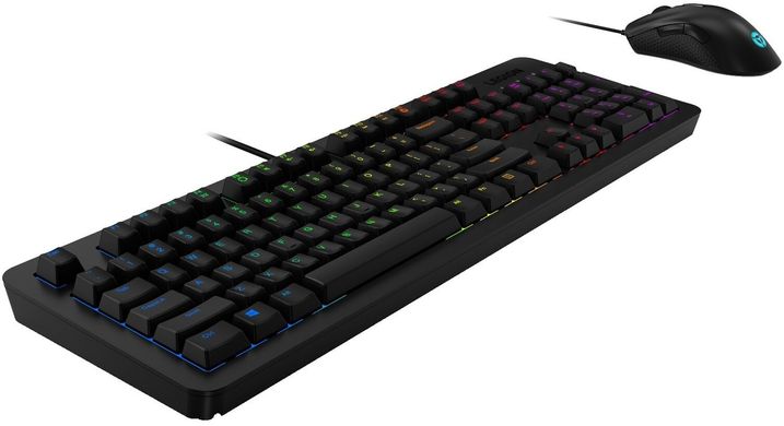 Комплект Lenovo Legion KM300 RGB Gaming Combo Keyboard and Mouse UKR (GX31L16652)