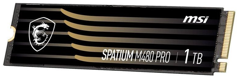 SSD накопитель MSI Spatium M480 Pro 1 TB (S78-440L1G0-P83)