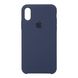 Чехол Original Silicone Case для Apple iPhone XS Max Midnight Blue (ARM53250)