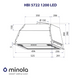 Витяжка вбудована Minola HBI 5722 I 1200 LED