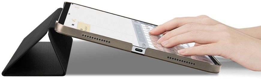 Чохол Spigen для Apple iPad 10.9"(2022) Liquid Air Folio Black (ACS05415)