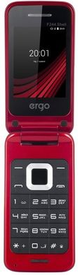 Мобильный телефон Ergo F244 Shell Dual Sim Red