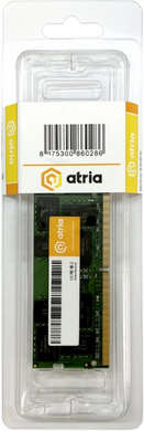 Оперативна пам'ять Atria 16 GB SO-DIMM DDR4 3200 MHz (UAT43200CL22SK1/16)