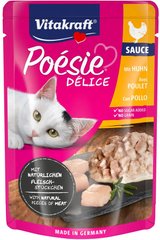 Вологий корм для котів Vitakraft Poésie Délice pouch 85 г (курка в соусі) (35284)