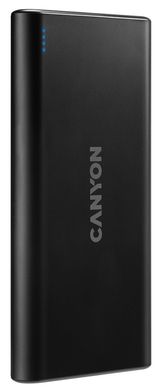 Універсальна мобільна батарея Canyon PB-108 10000 mAh Black (CNE-CPB1008B)