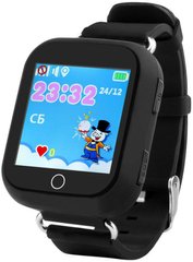 Детские смарт часы UWatch Q100s Kid smart watch Black