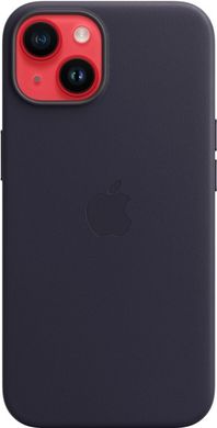 Чехол Apple MagSafe Leather Case для Apple iPhone 14 Ink (MPP63ZE/A)