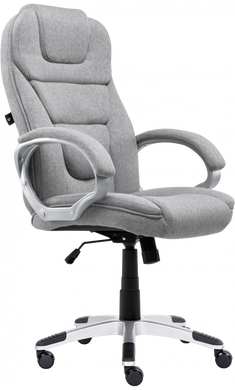 Комп'ютерне крісло для керівника GT Racer X-2852 Classic Fabric Gray