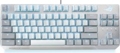 Клавіатура ASUS ROG Strix Scope NX TKL Moonlight White RD LED 84key USB EN White (90MP02B6-BKUA00)