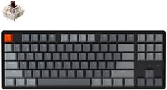 Клавіатура KEYCHRON K8 Aluminum Frame 87 keys Gateron Brown RGB BLACK (K8J3_KEYCHRON)