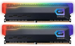 Оперативна пам'ять Geil 32 GB DDR4 3200 MHz Orion RGB Titanium Gray (GOSG432GB3200C16BDC)