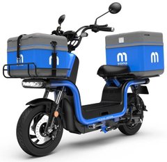 Електроскутер Like.Bike U1 (blue) 2520 Wh+переднiй/заднiй бокс+крiплення