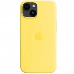 Чехол Apple для iPhone 14 Silicone Case with MagSafe Canary Yellow (MQU73)