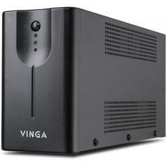 Джерело безперебійного живлення Vinga LED 600VA metal case (VPE-600M)