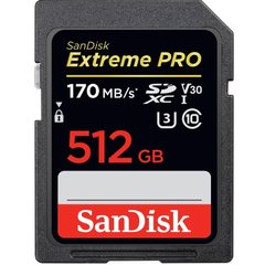 Карта памяти SanDisk Extreme PRO 512GB SDXC (SDSDXXD-512G-GN4IN)
