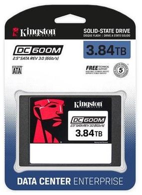 SSD накопичувач Kingston DC600M 3.84 TB (SEDC600M/3840G)