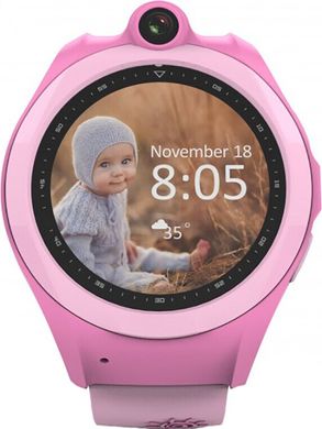 Детские GPS часы-телефон GOGPS ME K19 Pink