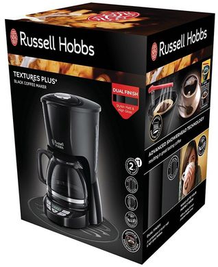 Кофеварка Russell Hobbs 22620-56 Textures Plus + Black