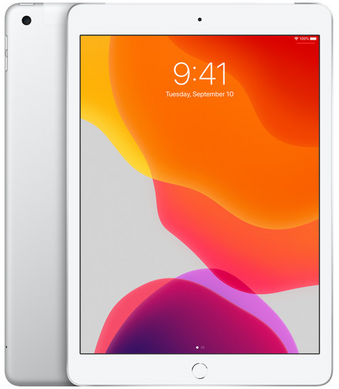 Apple iPad 10.2 Cellular 128Gb (2019 7Gen) Silver Відмінний стан (MW712, MW6F2)