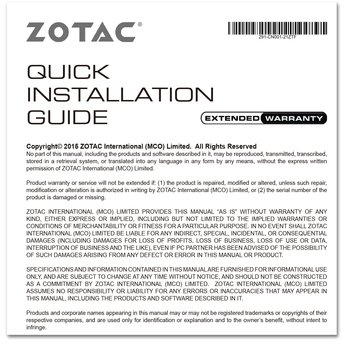 Видеокарта Zotac GeForce GTX 1660 SUPER (ZT-T16620F-10L)