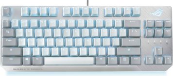 Клавиатура ASUS ROG Strix Scope NX TKL Moonlight White RD LED 84key USB EN White (90MP02B6-BKUA00)