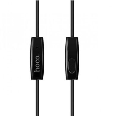 Наушники HOCO M19 Drumbeat universal earphone with mic Black