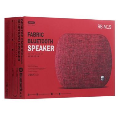 Портативна акустика Remax RB-M19 Red (6954851287476)