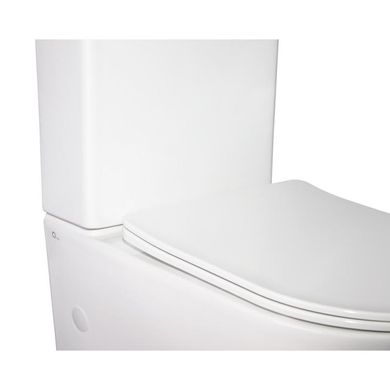 Унітаз-компакт Qtap Stork безободковий з сидінням Soft-close QT15222178W QT15222178W 30126