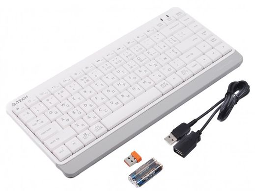 Клавіатура A4Tech Fstyler FBK11 (White)