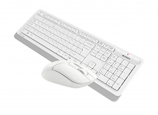 Комплект (клавіатура, миша) A4Tech Fstyler FG1012 (White)