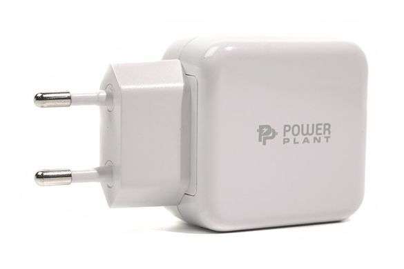 Мережевий зарядний пристрій PowerPlant W-250 USB QC 3.0: 220V, 3A