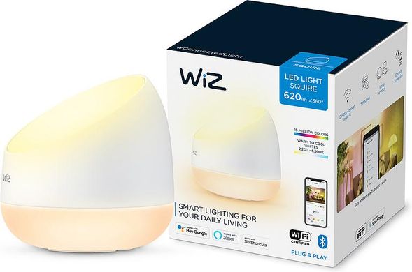 Умная настольная лампа WiZ BLE Portable Dual Zone Wi-Fi Type C Wi-Fi (929002690301)